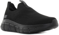 Skechers Bobs B Flex Frigid Edge férfi bebújós fekete sneaker félcipő 118107-BBK
