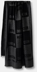 Moschino sál gyapjúval - fekete Univerzális méret - answear - 65 990 Ft
