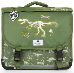 POL FOX Ghiozdane Băieți CARTABLE 38 CM JURASSIC Pol Fox Kaki Unic
