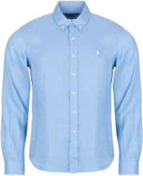 Ralph Lauren Cămăsi mânecă lungă Bărbați CHEMISE COUPE DROITE EN LIN Polo Ralph Lauren albastru EU XS - spartoo - 970,00 RON