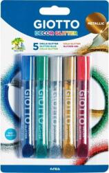 GIOTTO Decor Glitter Lipici 5 x 10 g Metallic Glitter (<![CDATA[F545100]]>)