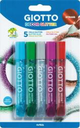 GIOTTO Decor Glitter Lipici 5 x 10 g Rhinestone (F545200)