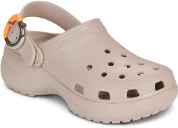 Crocs Saboti Femei Classic Platform Dipped Buckle Clg Crocs Bej 38 / 39