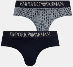 Emporio Armani Underwear alsónadrág férfi pamut elasztánnal 2-es csomag - sötétkék L - answear - 22 990 Ft