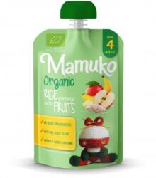 Mamuko Porridge de orez cu fructe bio 4+ luni 100g Mamuko