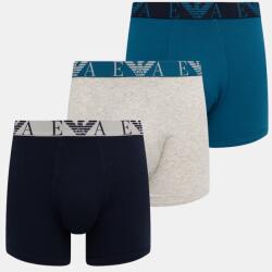 Emporio Armani Underwear férfi boxeralsó pamuttal 3-as csomag - szürke XL