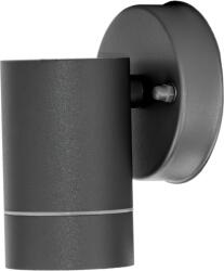 TRACON Tracon SPGU10IPF1A Oldalfali spot lámpatest, kültéri, antracit 100-240VAC, 50Hz, 1xGU10, max. 35W, IP44 (SPGU10IPF1A)