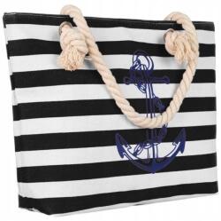 Cedar Shopper strandtáska [dh] 304 fekete-fehér (304-0668 BLACK)