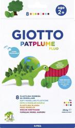 GIOTTO Patplume Fluo Argilă de modelare pentru copii Neon 8 x 33 g (F513200)