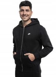 Nike Férfi kapucnis pulóver Nike Hoodie fekete kenguru, L-es méret (FN3861-010)