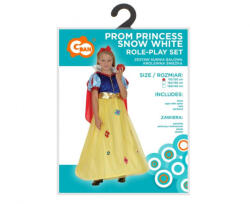 GoDan Costum carnaval Alba ca Zapada pentru Copii marime 110/120 cm (5-6 ani) GD2351 Costume bal mascat copii (GD2351) Costum bal mascat copii