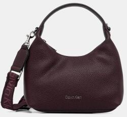 Calvin Klein hobo táska női műbőr - burgundia Univerzális méret