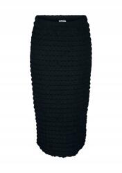 Noisy May Fekete Ceruzaszoknya Textúrával, Vádliközépig Érő Xs 5GA (27029922/Black)