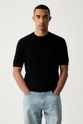 Giorgio Armani férfi t-shirt viszkózzal - fekete XXL