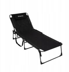King camp Összecsukható napozóágy King Camp Magnolia B40 200 x 68 cm fekete (MAS-KC2641-black)
