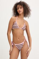 Juicy Couture kétrészes fürdőruha női STRIPE BIKINI - rózsaszín S