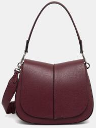 Gianni Chiarini keresztpántos táska női bőr HELENA ROUND - burgundia Univerzális méret