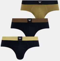 Emporio Armani Underwear alsónadrág férfi pamuttal 3-as csomag - sötétkék XXL