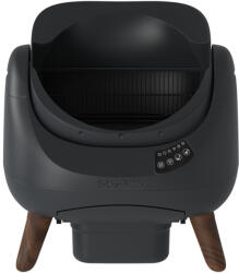 Catlink Litieră automată CATLINK Open X cu autocurățare, design deschis 360°, Wi-Fi, gri (55439)