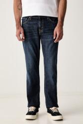 7 For All Mankind egyenes férfi farmer - sötétkék 34 - answear - 106 990 Ft