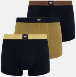 Emporio Armani Underwear boxeralsó férfi pamut elasztánnal 3-as csomag - sötétkék S