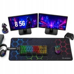 Wozinsky Asztali gamer szőnyeg alátét, Wozinsky 30 x 80 cm elegáns egérpad (WPD-B800)