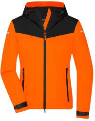 Daiber Geacă softshell ușoară de damă JN1179 - Portocaliu neon / negru | XS (JN1179-1782964400)