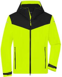 Daiber Geacă softshell ușoară pentru bărbați JN1180 - Galben intens / negru | 3XL (JN1180-1782964417)
