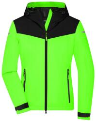 Daiber Geacă softshell ușoară de damă JN1179 - Verde deschis / neagră | S (JN1179-1782964389)