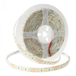ECOLight SMD LED szalag 2835 14.4W/m 800lm/m 60LED/m 12V 6500K hideg fehér IP63 5m tekercs Ecolight (ECOTAS4132)