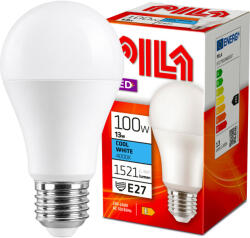Pila E27 A60 LED izzó 13W = 100W 1521lm 4000K semleges fehér 180° PILA (PILLED0030)