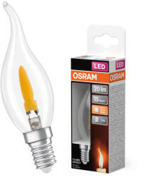 OSRAM Lánghatású filament LED izzó E14 1W 20lm 1800K meleg fehér Osram (4099854748035)