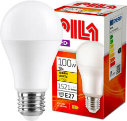 Pila E27 A60 LED izzó 13W = 100W 1521lm 2700K meleg fehér 180° PILA (PILLED0060)
