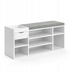 Vicco Cipősszekrény Vicco ülőfelülettel Eleon 101, 1x29, 5x45 cm fehér (1-5IX-27338)
