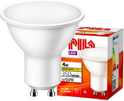 Pila GU10 PAR16 LED spotizzó 4W = 32W 350lm 2700K meleg fehér 120° PILA (PILLED0145)