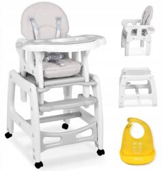 RicoKids Sinco 5in1 etetőszék, szürke (7090)