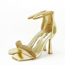 SOFILINE Sandale aurii cu toc H-31 129 (H-31GOLD-41)