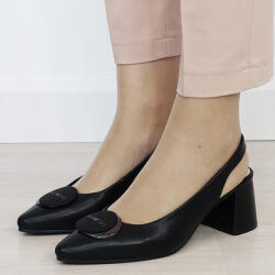 SOFILINE Pantofi negri eleganti din piele naturala BY6887-1 03 (BY6887-1BLACK-37)