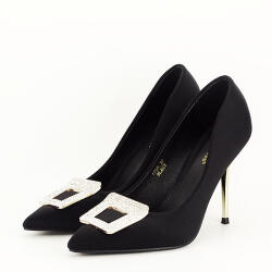 SOFILINE Pantofi negri cu brosa 1700 02 (1700BLACK-40)