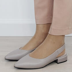 SOFILINE Pantofi gri decupati din piele naturala BY6943-3 03 (BY6943-3GREY-36)