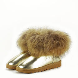 SOFILINE Ghete din piele naturala aurii Gina 19 (W5820-1GOLDEN-39)