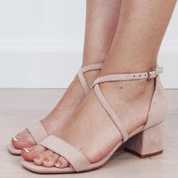 SOFILINE Sandale bej elegante cu toc mic 6895 M12 (6895BEIGE-36)