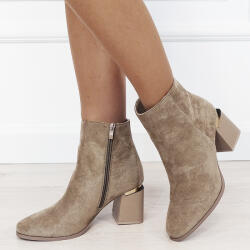 SOFILINE Botine kaki deschis elegante 7607-2 116 (7607-2KHAKI-36)