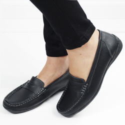SOFILINE Mocasini negri din piele naturala 5128 M4 (5128BLACK-38)