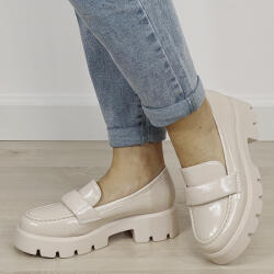 SOFILINE Mocasini bej lacuiti de tip loafers MO-6 01 (MO-6BEIGE-41)