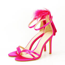 SOFILINE Sandale elegante fucsia cu pene BSX8005 128 (BSXX8005FUSHIA-40)