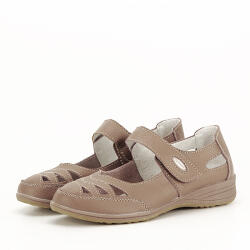 SOFILINE Balerini piele naturala Anisoara maro M4 (5050KHAKI-37)