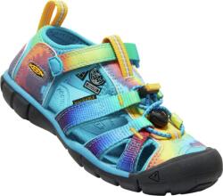 KEEN Dětské sandály KEEN SEACAMP II CNX vivid blue/original tie dye - 27/28
