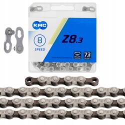 KMC Lánc Kmc Z8.3 ezüstszürke 114 láncszem, kapocs, Doboz (a637)