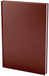 Herlitz Határidőnapló napi, Herlitz A5 2026, bordó (10487916)